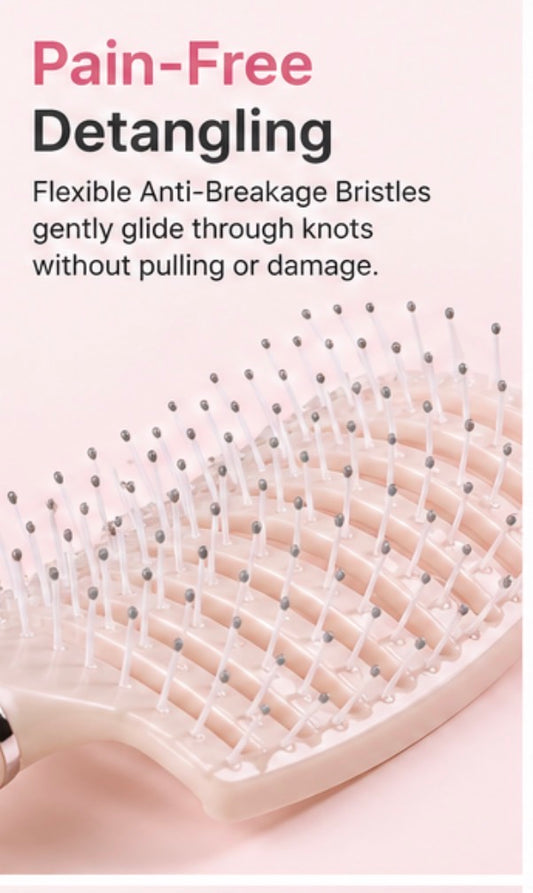 Wet & Dry Detangling Hair Brush
