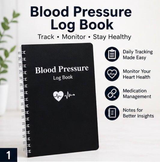 Blood Pressure Log Book