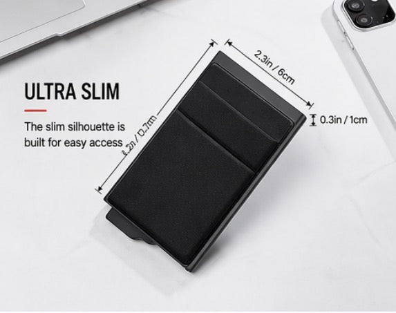 RFID blocking popup wallet