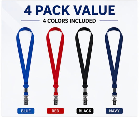 Nylon Lanyard with Metal Clip