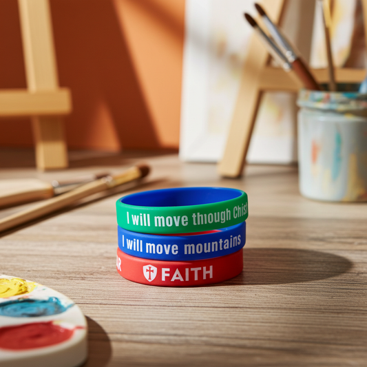 Christian Bible Verse Silicone Bracelets Unisex Comfortable Flexible Wear Inspirational Versatile for Everyday Use Soft Touch Spiritual Accessory