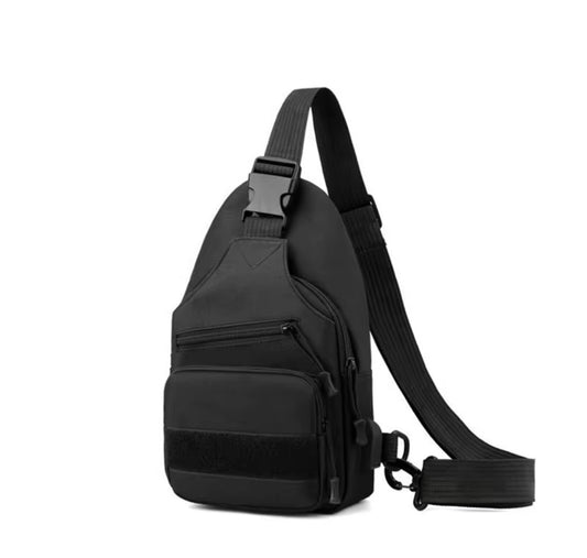 Men's Outdoor Body Bag with USB Port