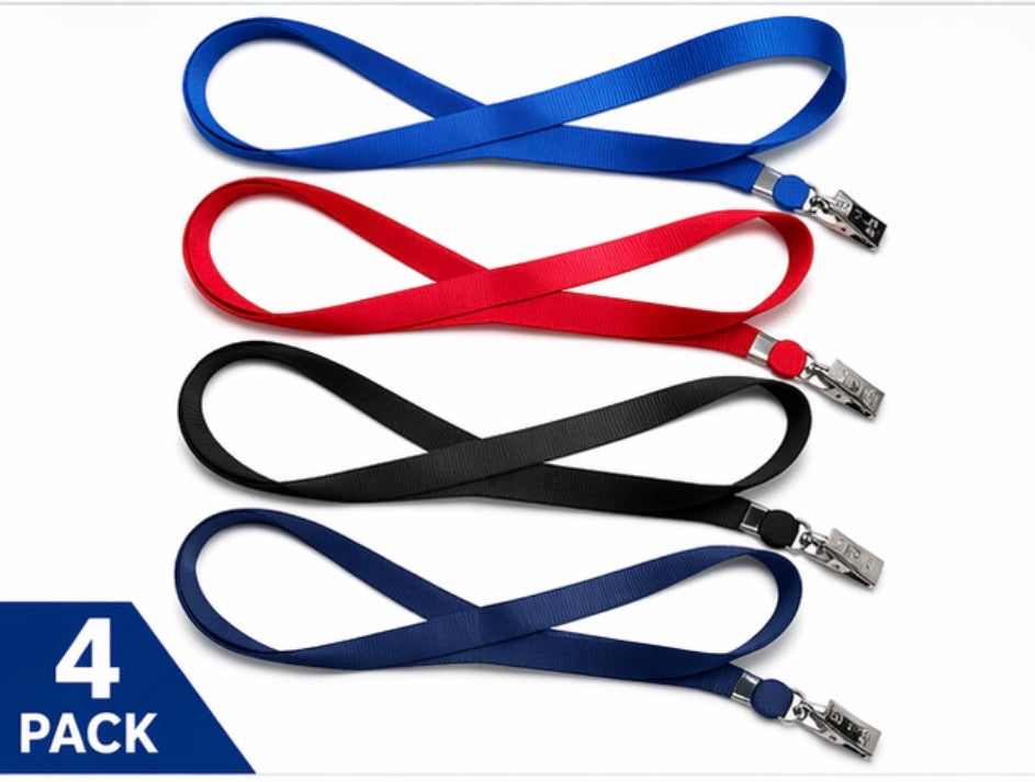 Nylon Lanyard with Metal Clip