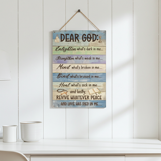 Religious Wall Art Inspirational Quotes for Home Decor Ornaments Spiritual Vibe Motivation Message of Hope and Guidance