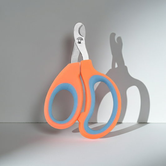 Professional Pet Nail Clippers with Ergonomic Grip, Black and Blue or Orange an Blue