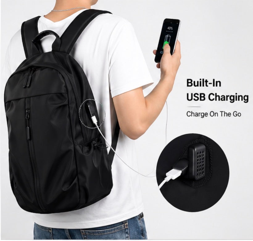 USB Charging Laptop Backpack – Anti-Theft Travel Bag