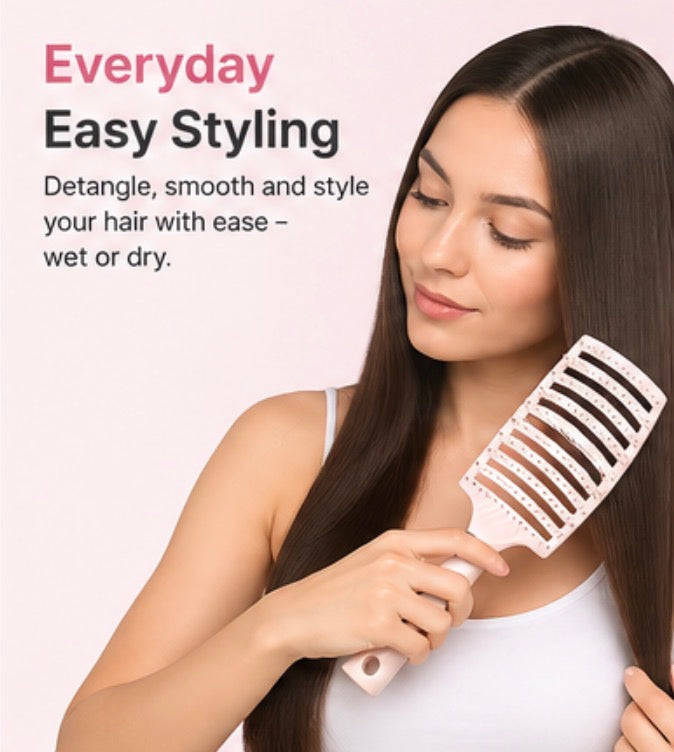 Wet & Dry Detangling Hair Brush