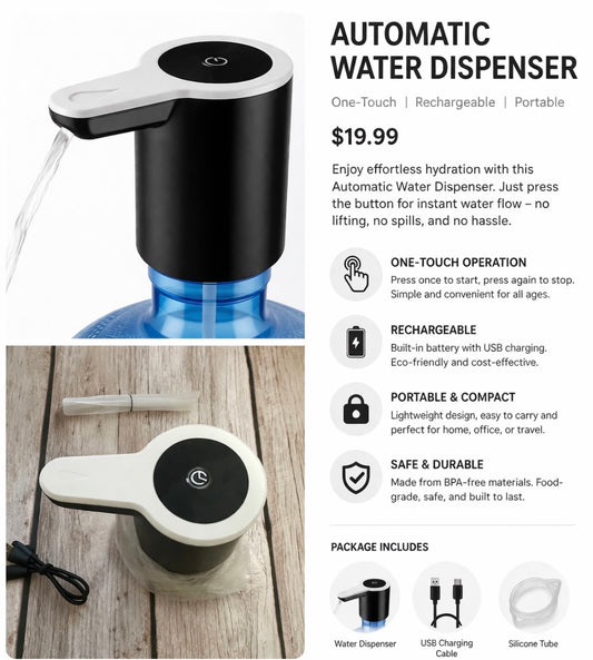 Automatic Water Dispenser Pump
