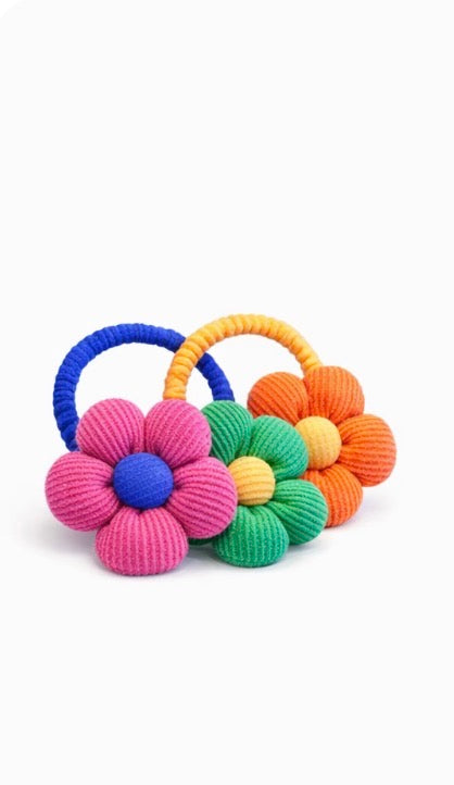 Cute Flower Hair Tie