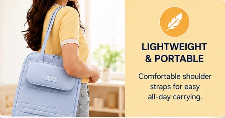 Minimalist Padded Laptop Tote Bag