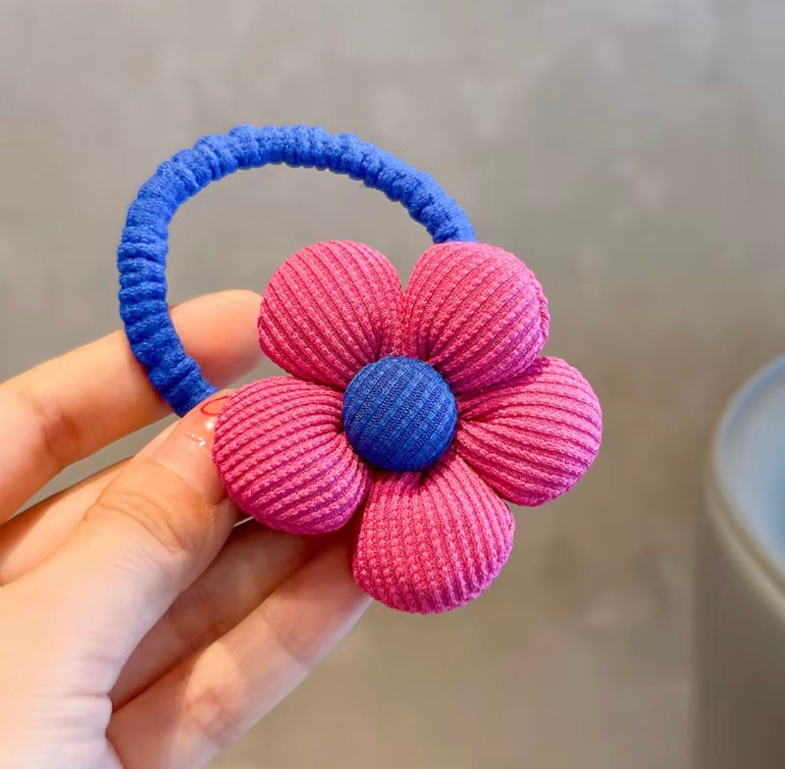 Cute Flower Hair Tie