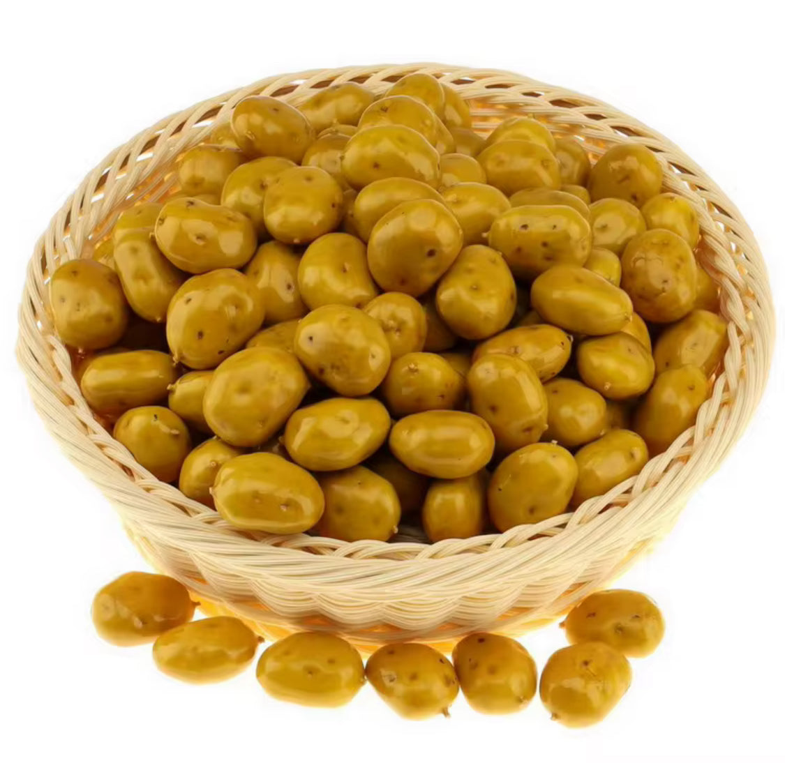 Mini Faux Potatoes - 40 Pack Realistic Looking Fake Potatoes for Kitchen Decor & Food Photography Decorative Fruit Ornaments Plants