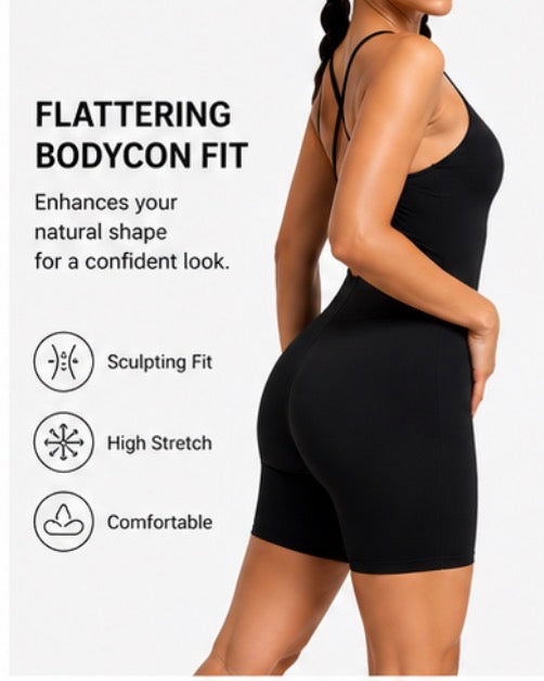 Quick-Dry Yoga Jumpsuit for Women