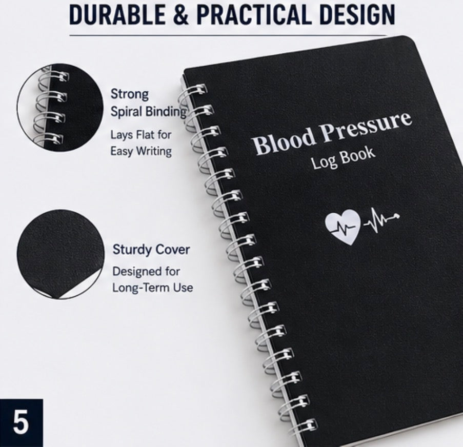 Blood Pressure Log Book