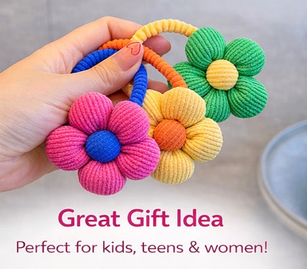Cute Flower Hair Tie