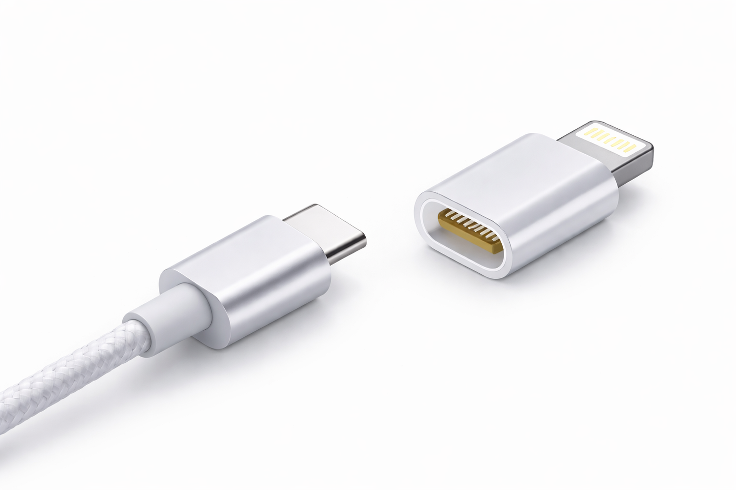 USB-C to Lightning Adapter Fast Charging Converter for iPhone & iPad
4 pack