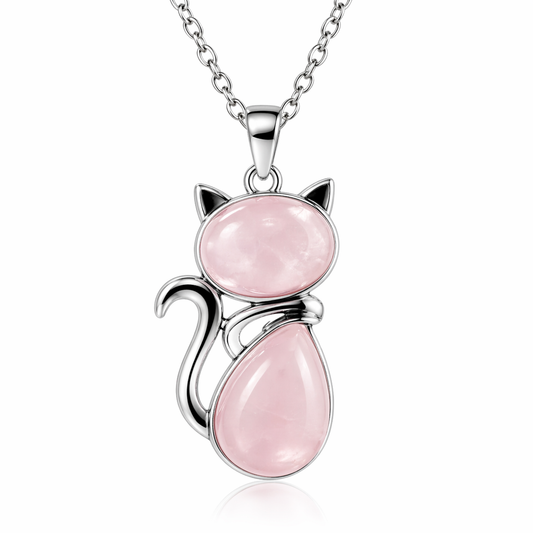 Cat Pendant Necklace for Women