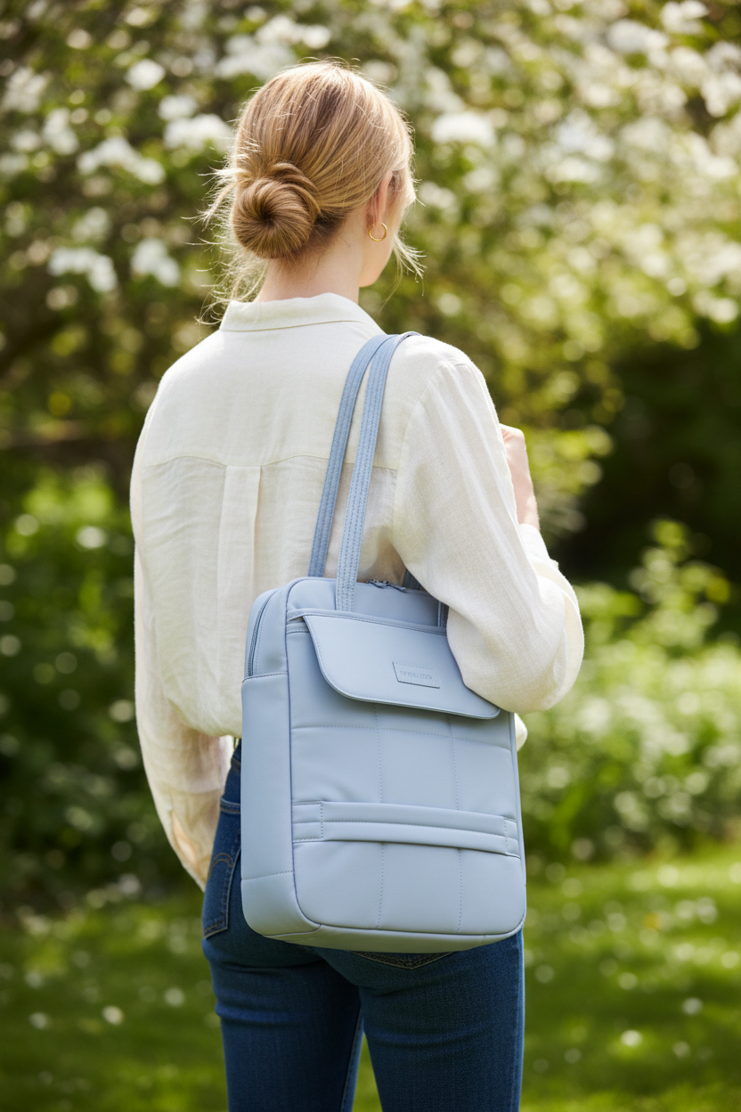 Minimalist Padded Laptop Tote Bag