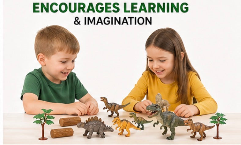 Dinosaur Toy Set for Kids â€“ 24 PCS