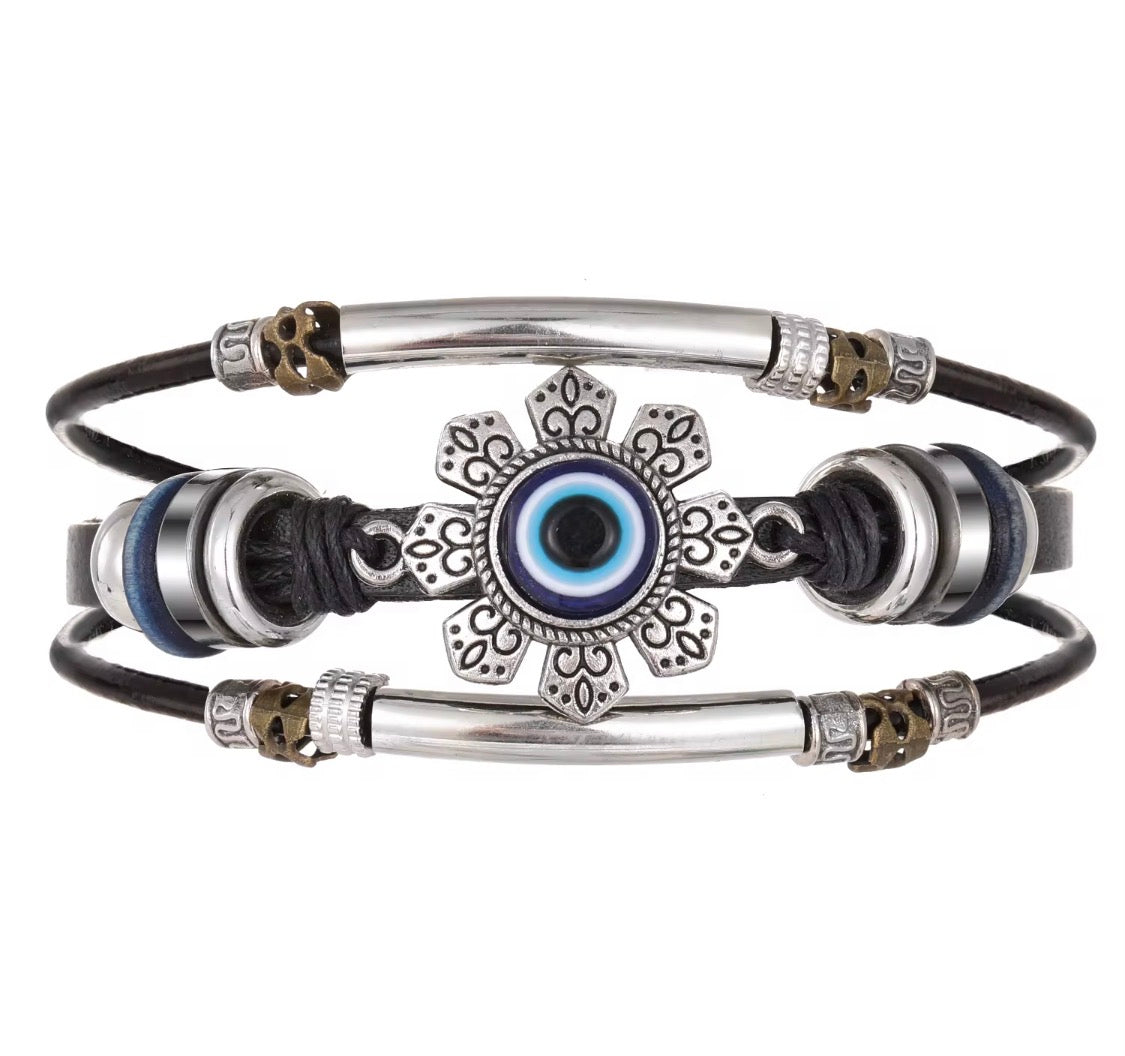 Evil Eye Bracelet Vintage Punk Style