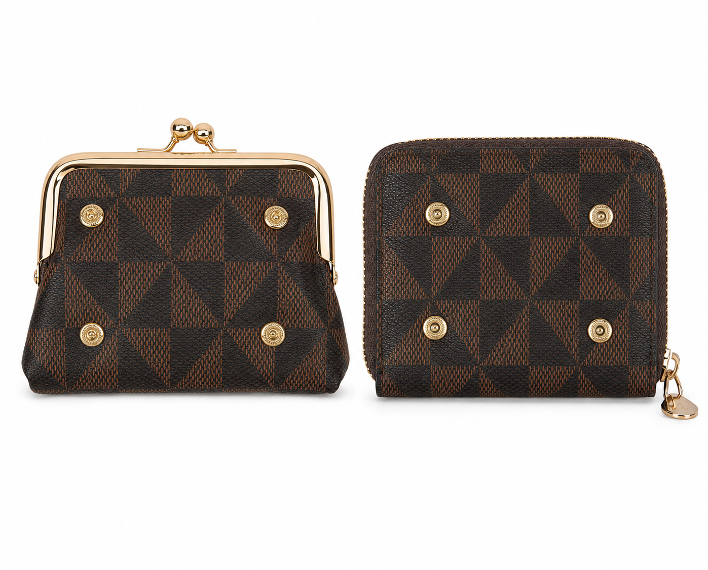 Women’s Small Wallet with Zipper & Coin Purse