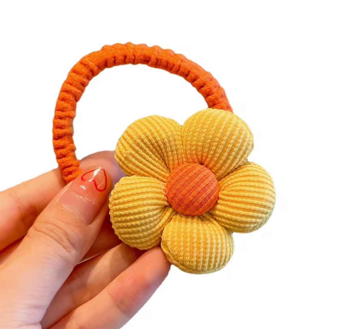 Cute Flower Hair Tie