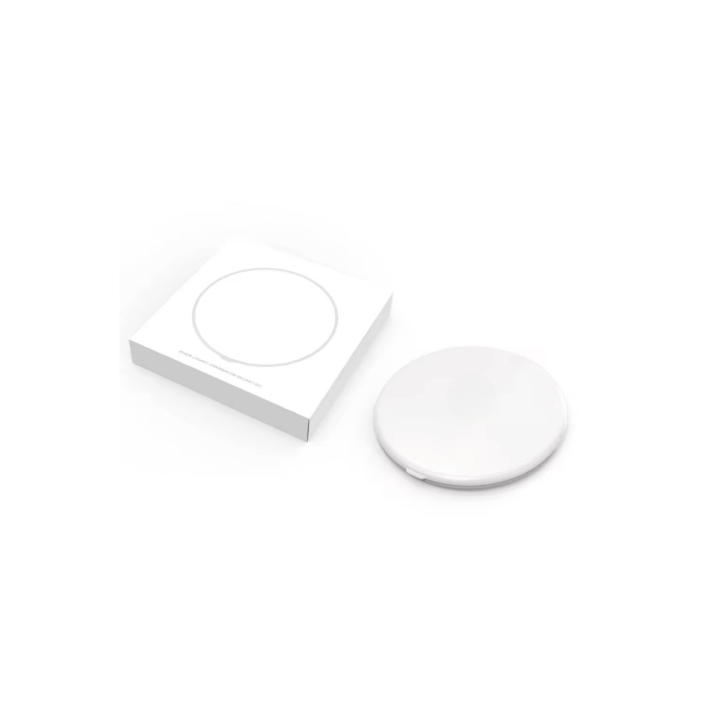 Compact light up make up mirror