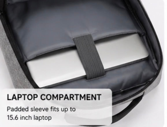 Laptop Backpack for Men & Women, Water Resistant Travel Backpack Fits 15.6 Inch Laptop, Business College Casual Daypack