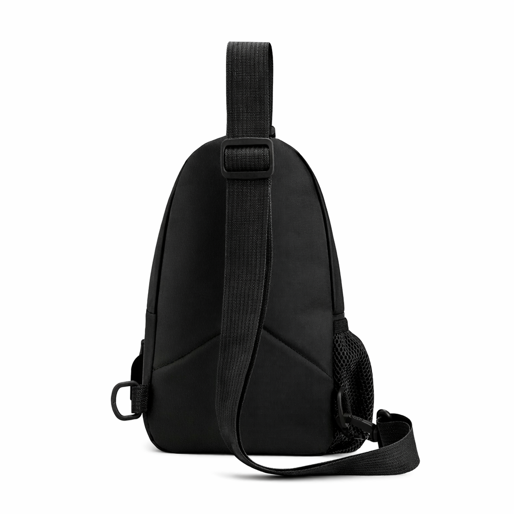 Men's Outdoor Body Bag with USB Port