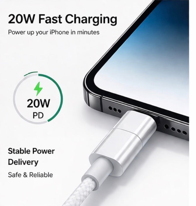 USB-C to Lightning Adapter Fast Charging Converter for iPhone & iPad
4 pack