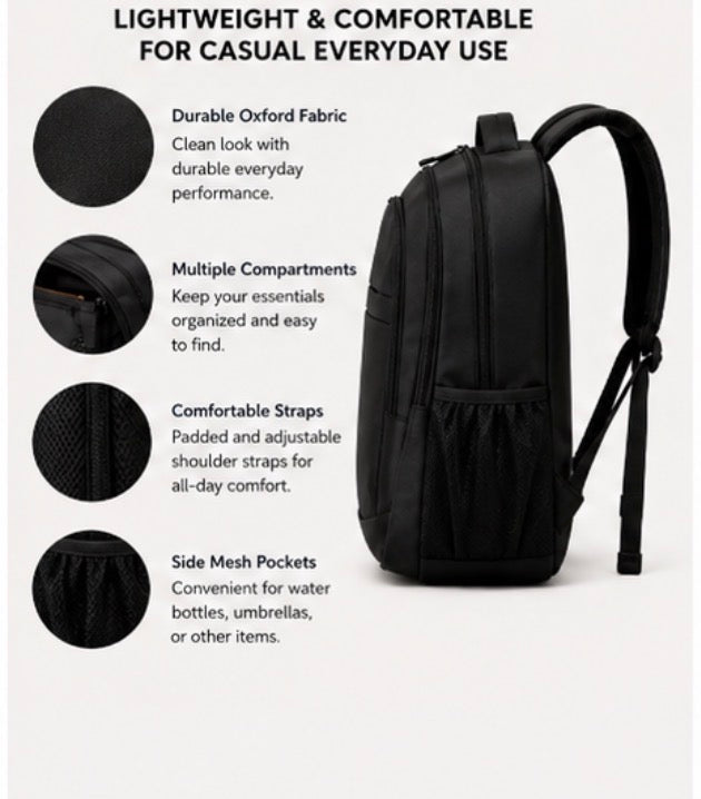 Minimalist Lightweight Everyday Backpack