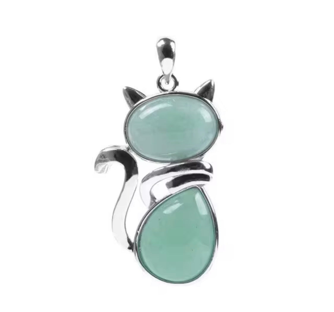 Cat Pendant Necklace for Women