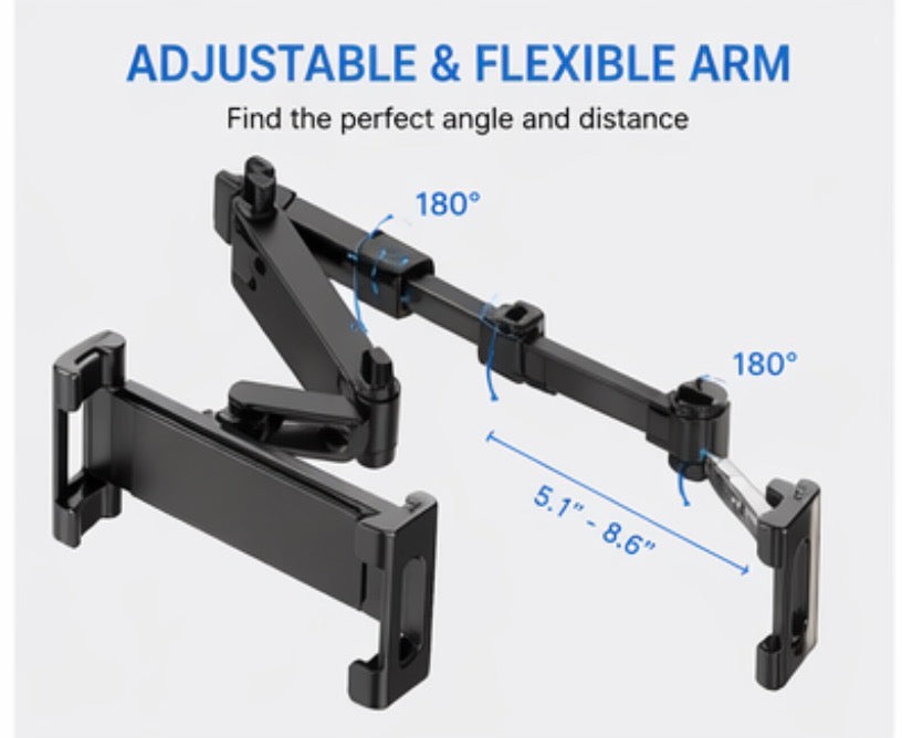 Backseat Car Tablet Holder Mount
