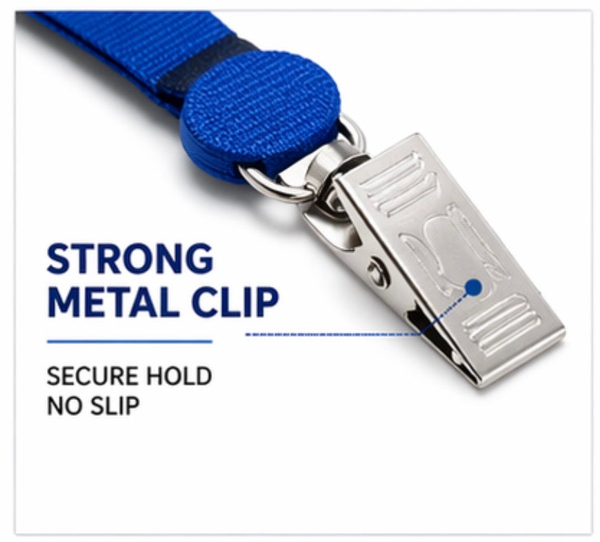Nylon Lanyard with Metal Clip