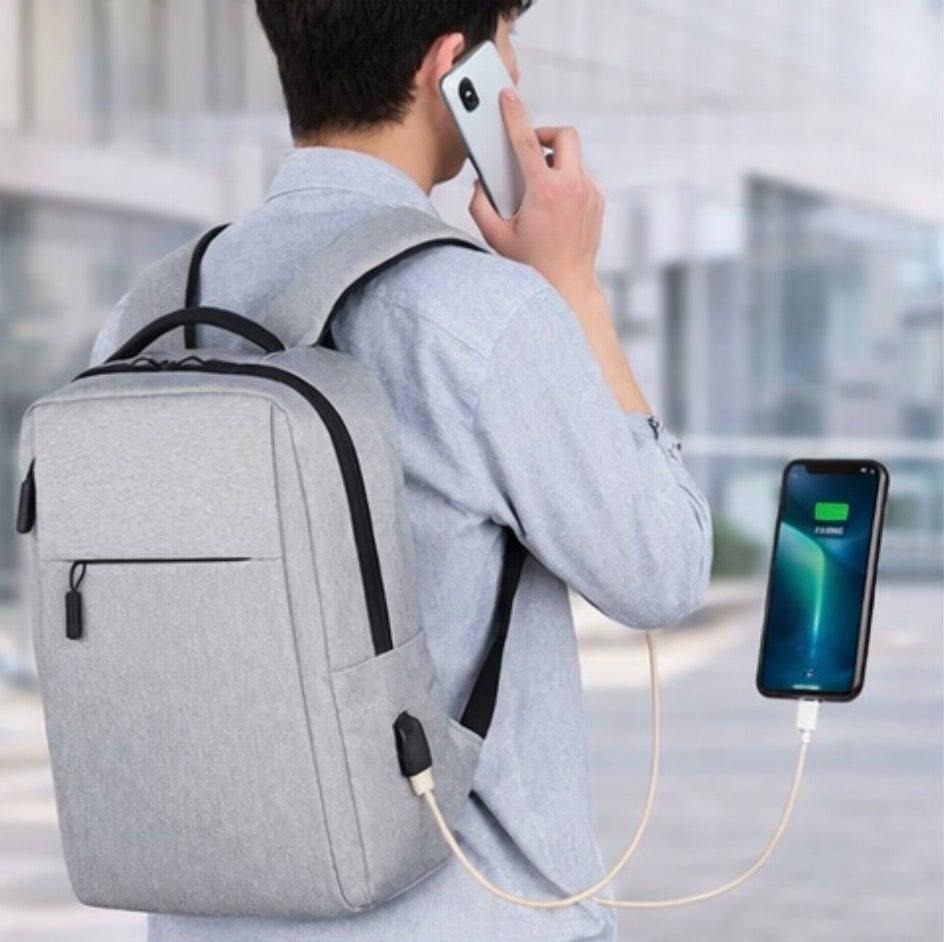 Waterproof Laptop Backpack with USB Charging Port