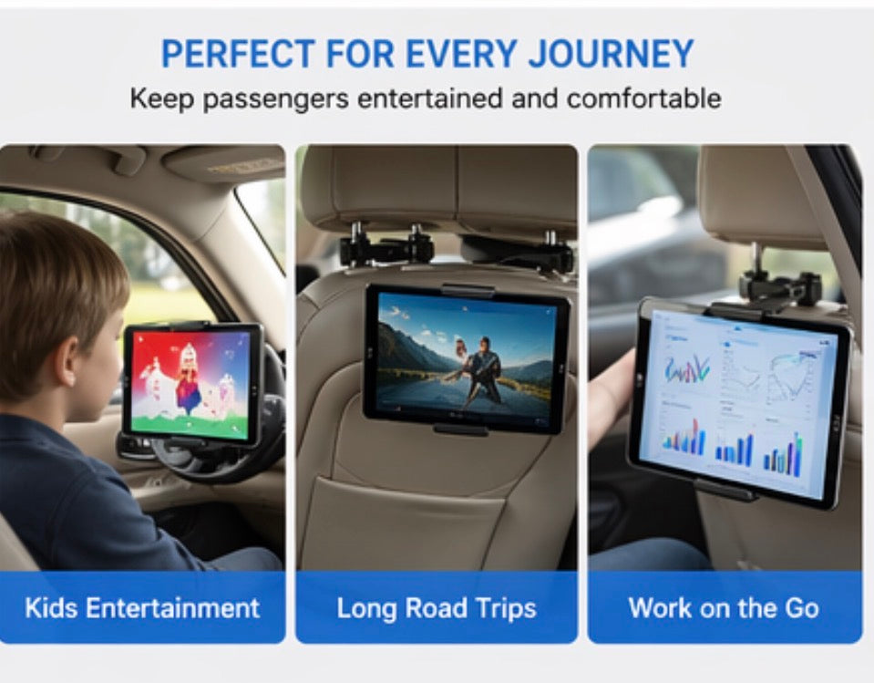 Backseat Car Tablet Holder Mount