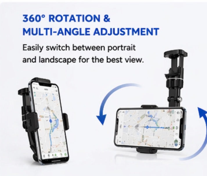 Rear View Mirror Phone Holder