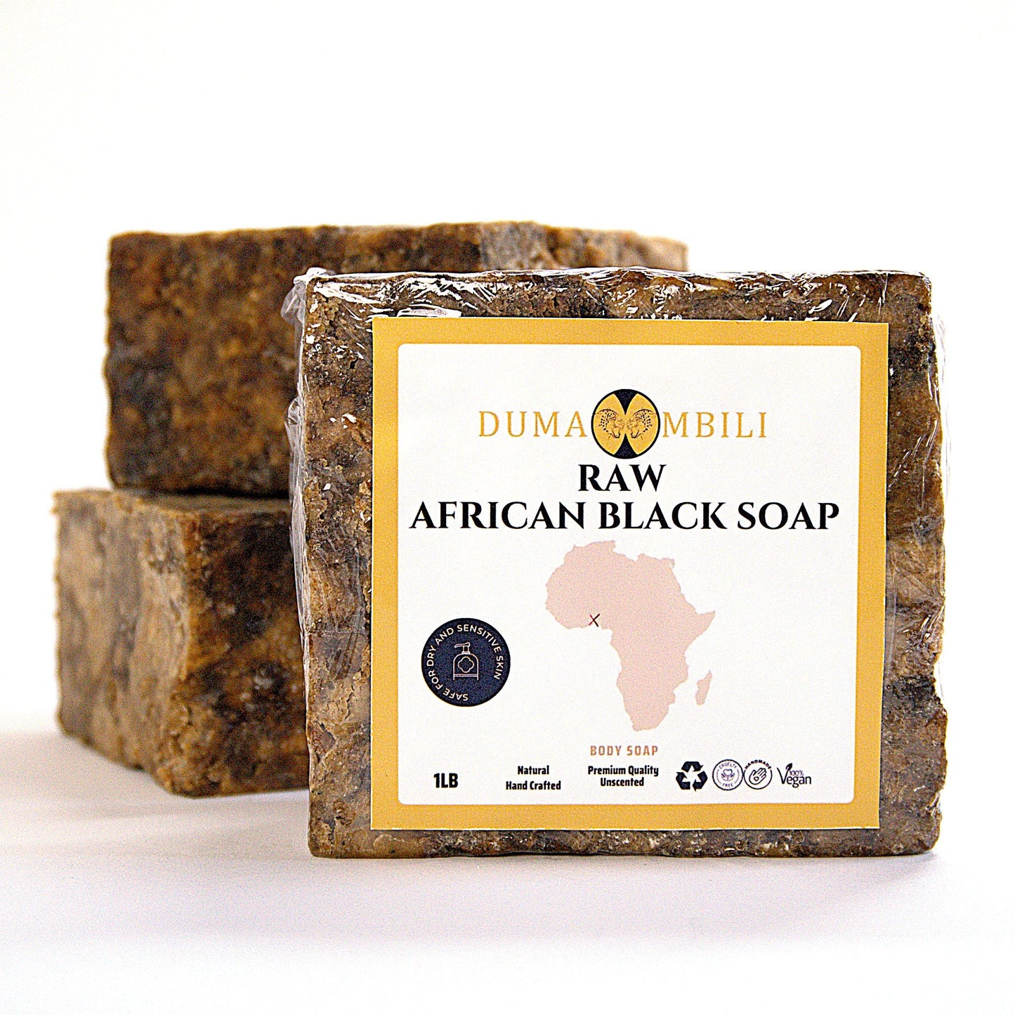 Acne Clearing African Black Soap (Fades Dark Spots Fast)