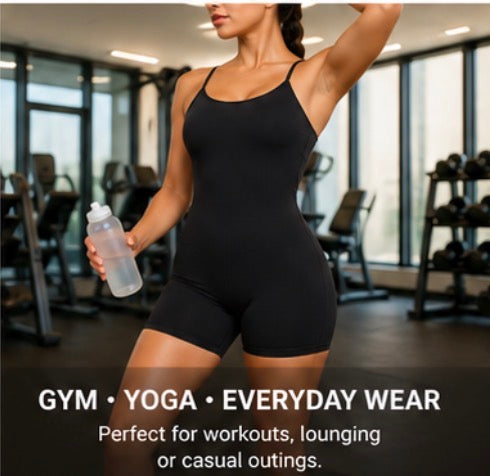 Quick-Dry Yoga Jumpsuit for Women
