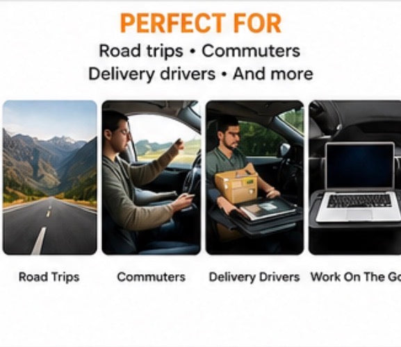 Car Steering Wheel Tray Desk