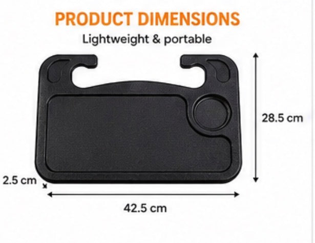 Car Steering Wheel Tray Desk