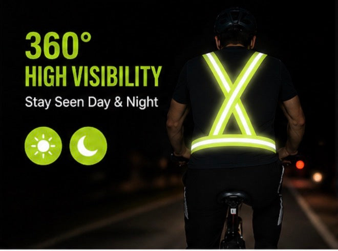 High Visibility Reflective Safety Harness Vest