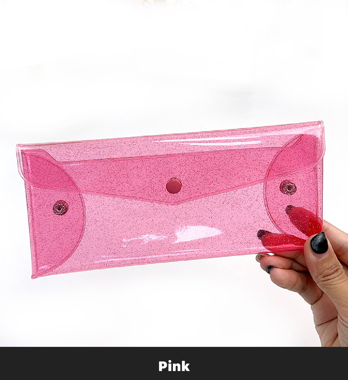 Cosmetic Bag or Pencil Case - Soft Durable Material with Multiple Compartments for Travel Daily Use
