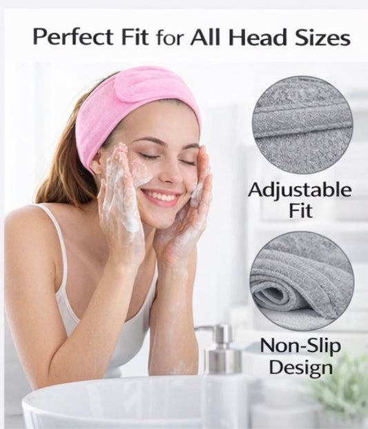 Spa Headband for Skincare & Makeup