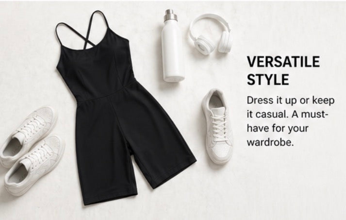 Quick-Dry Yoga Jumpsuit for Women