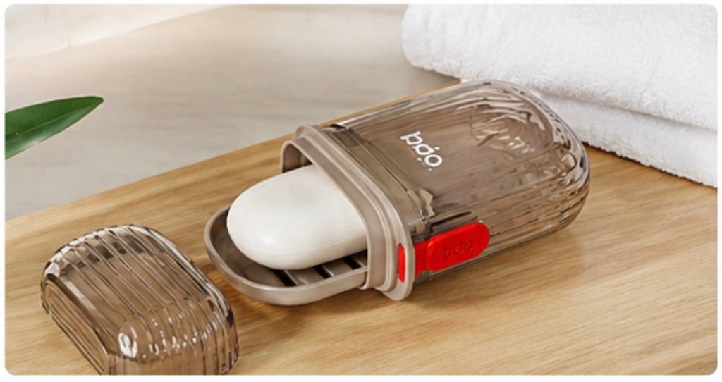 Travel Soap Box with Sealed Lid
