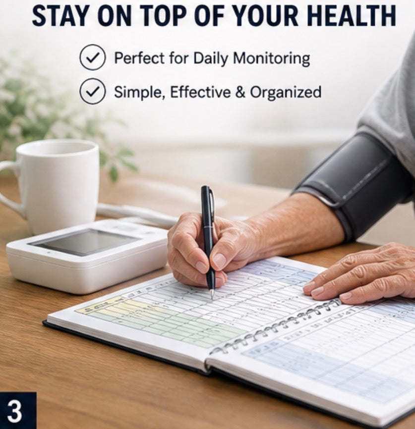 Blood Pressure Log Book
