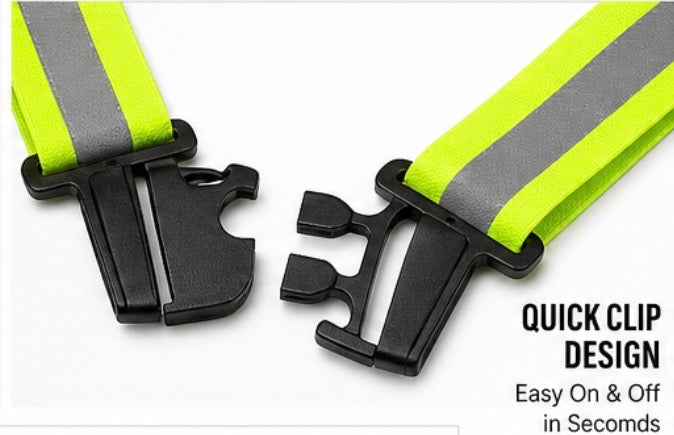 High Visibility Reflective Safety Harness Vest