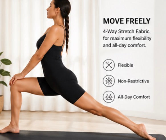 Quick-Dry Yoga Jumpsuit for Women