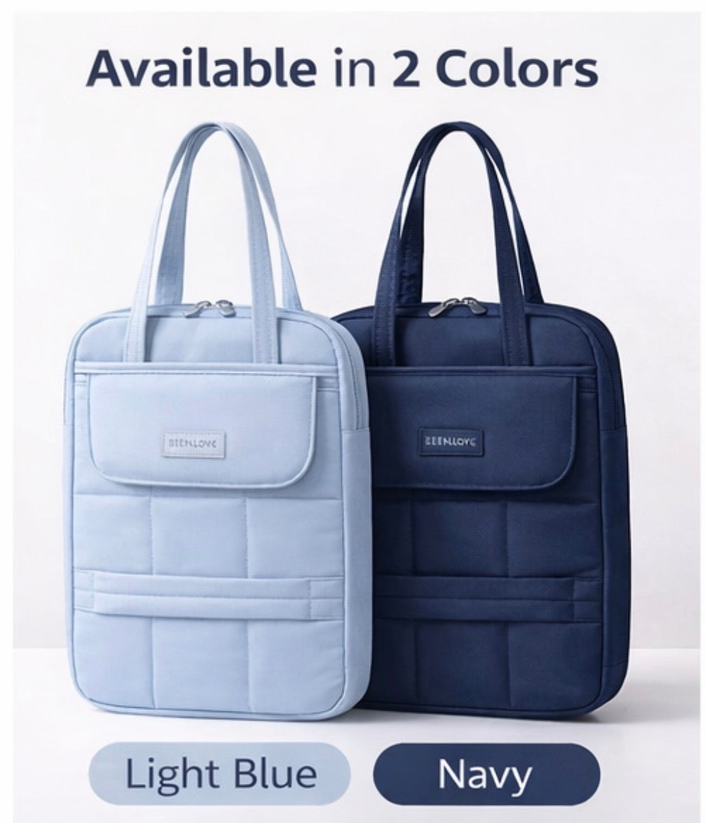 Minimalist Padded Laptop Tote Bag